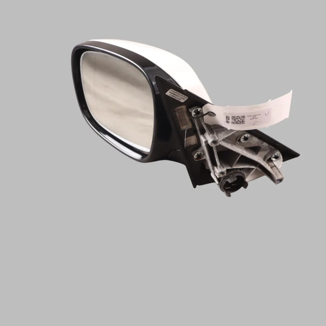 BMW F25 Outer Mirror Wing Heated Left N/S High Gloss Alpinweiss 3 300 7264119