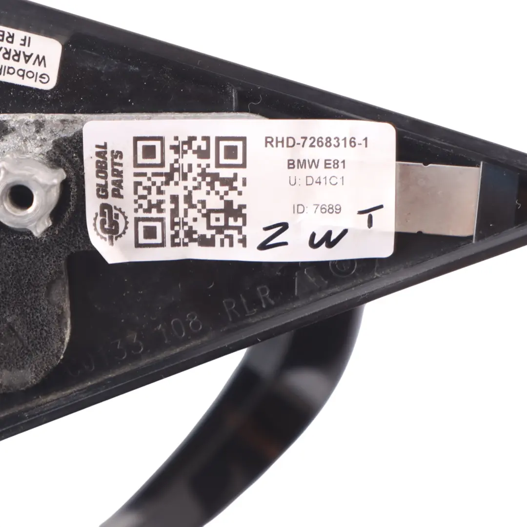 Wing Mirror BMW E81 E82 E88 M Sport Right O/S Driver Side Without Cover