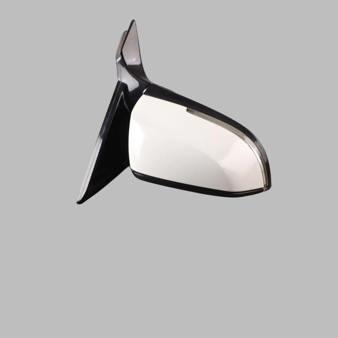 BMW F21 F22 Wing Mirror Right O/S High Gloss Heated Alpinweiss Alpine White 300