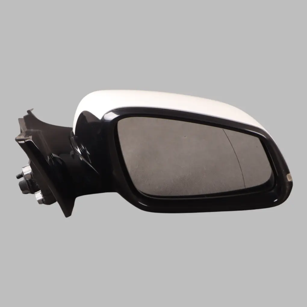BMW F21 F22 Wing Mirror Right O/S High Gloss Heated Alpinweiss Alpine White 300