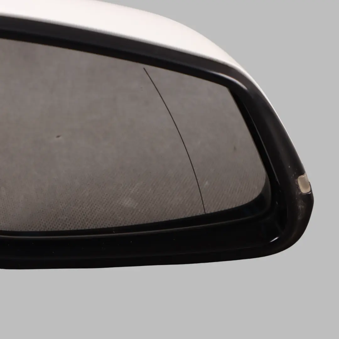 BMW F21 F22 Wing Mirror Right O/S High Gloss Heated Alpinweiss Alpine White 300