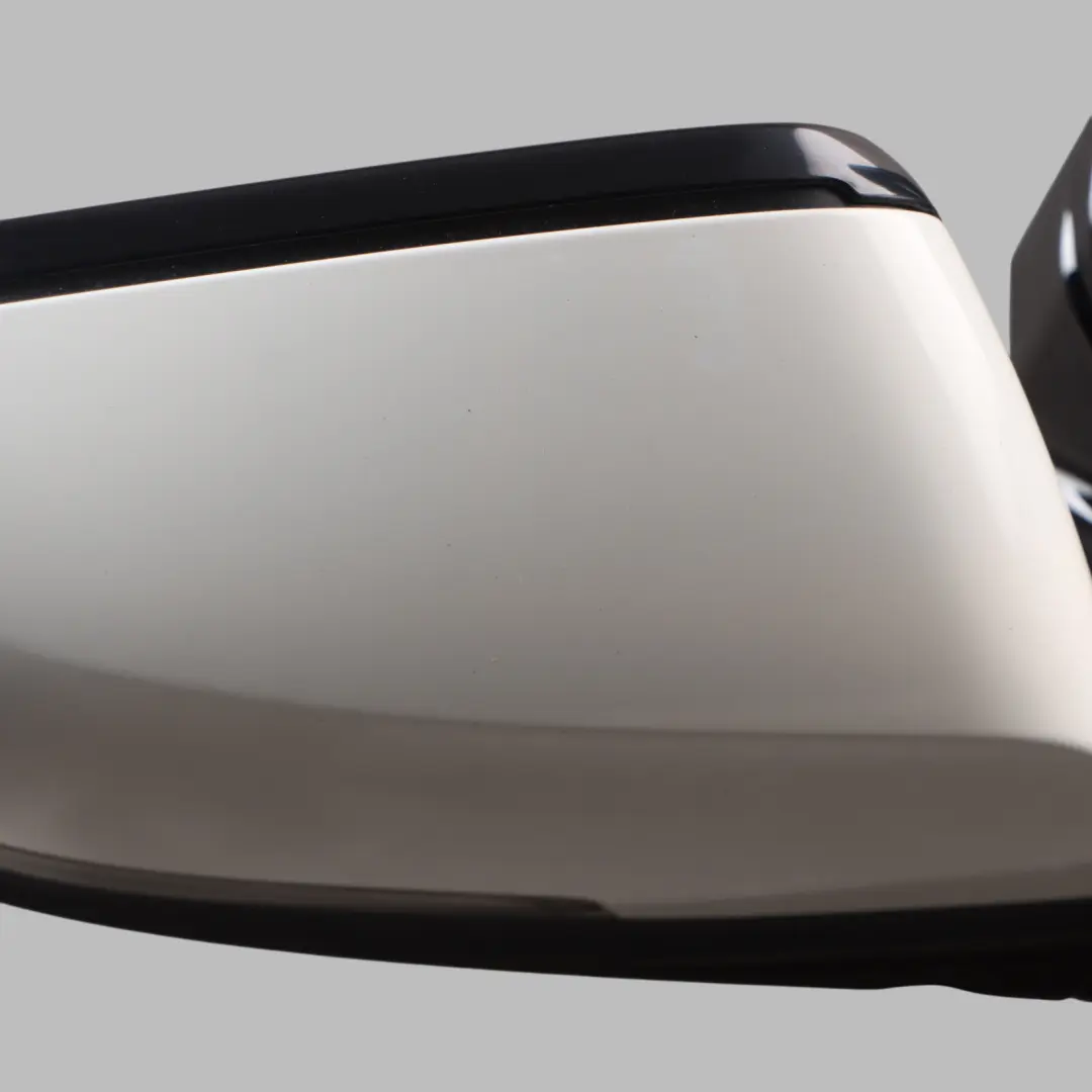 BMW F21 F22 Wing Mirror Right O/S High Gloss Heated Alpinweiss Alpine White 300