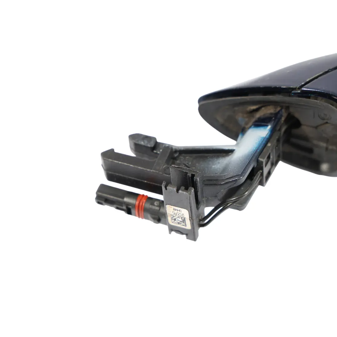 Front Right O/S Exterior Grab Handle Tanzanite Blue Metallic - X10 BMW F10 F11 - SKU RHD-7276244-TAN - Part number 7276244
