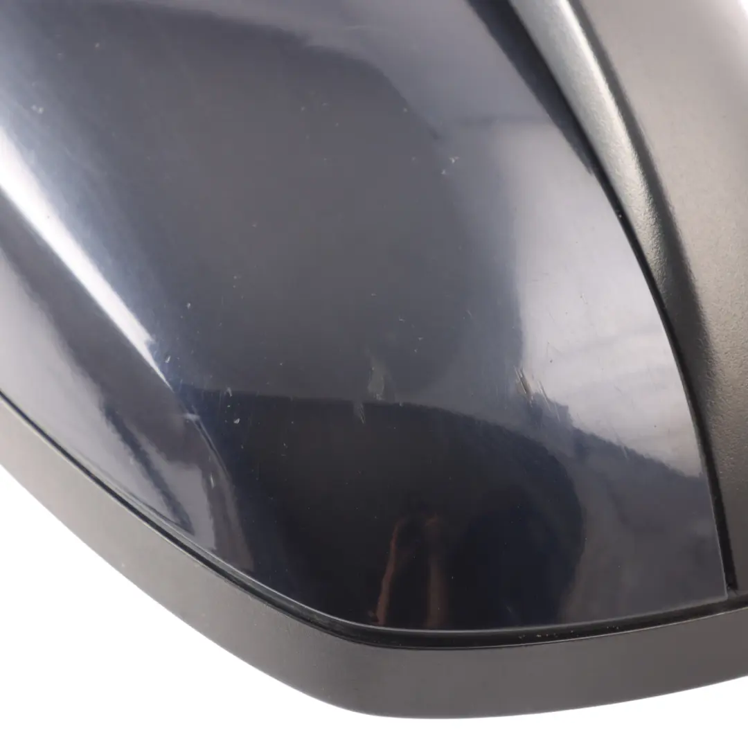 BMW X5 E70 Wing Mirror Auto Dip Heated Door Right O/S Monaco Blue Metallic - A35