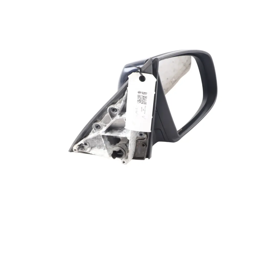 BMW X5 E70 Wing Mirror Auto Dip Heated Door Right O/S Monaco Blue Metallic - A35