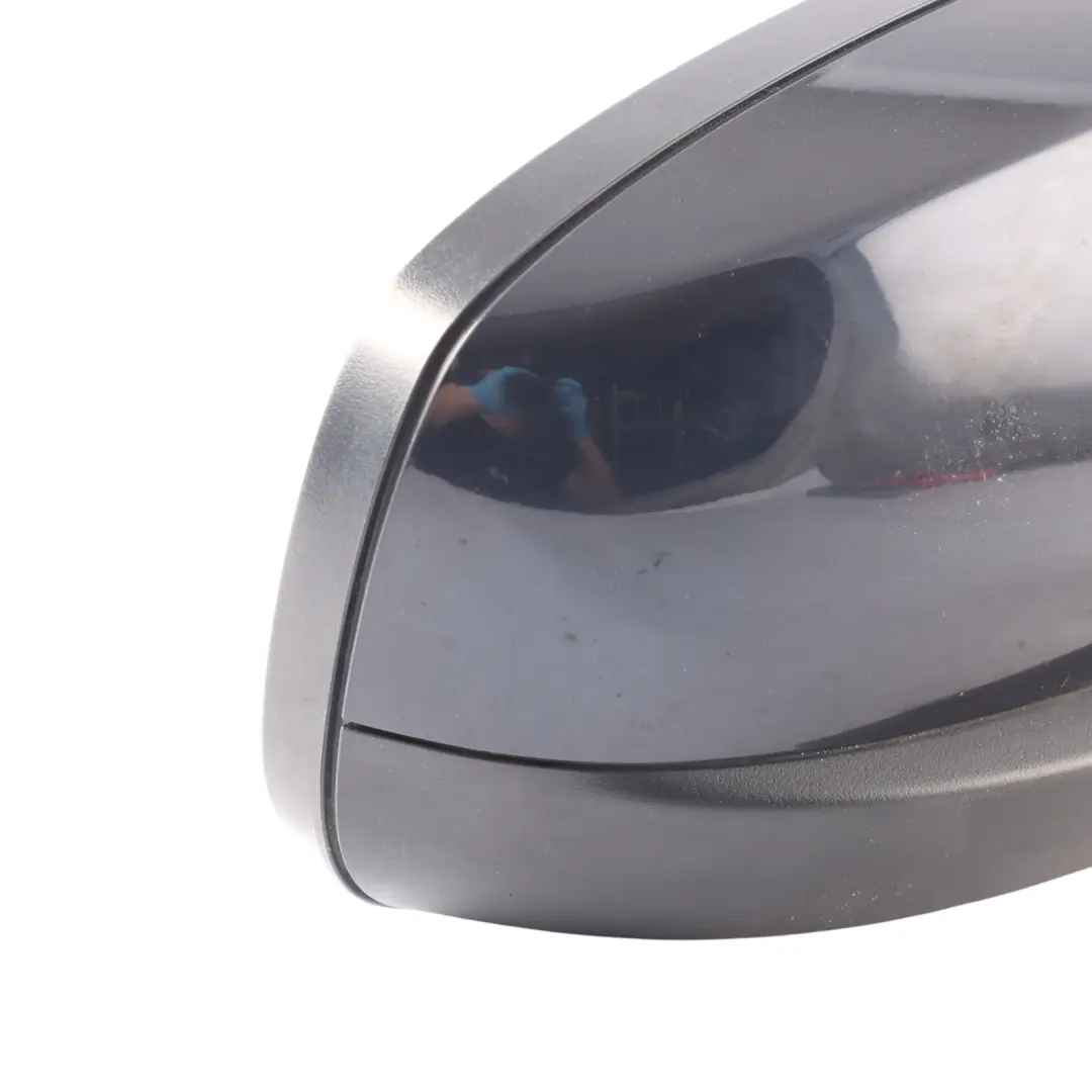 Wing Mirror Right O/S Heat Top View Camera Carbon Black Metallic 416 BMW X5 E70 - SKU RHD-7282738-CAR - Part number 7282738