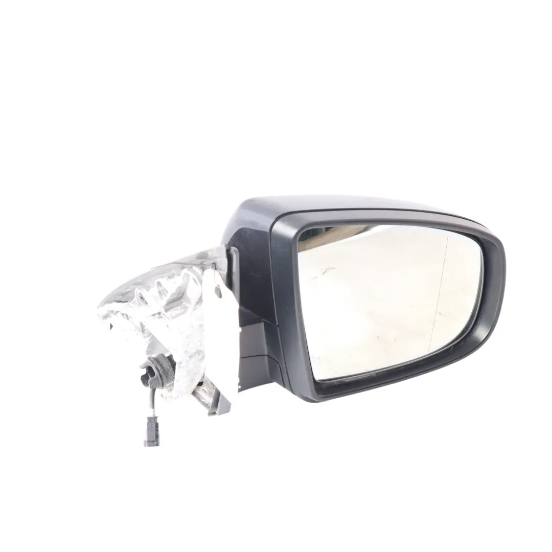 Wing Mirror Right O/S Heat Top View Camera Carbon Black Metallic 416 BMW X5 E70 - SKU RHD-7282738-CAR - Part number 7282738