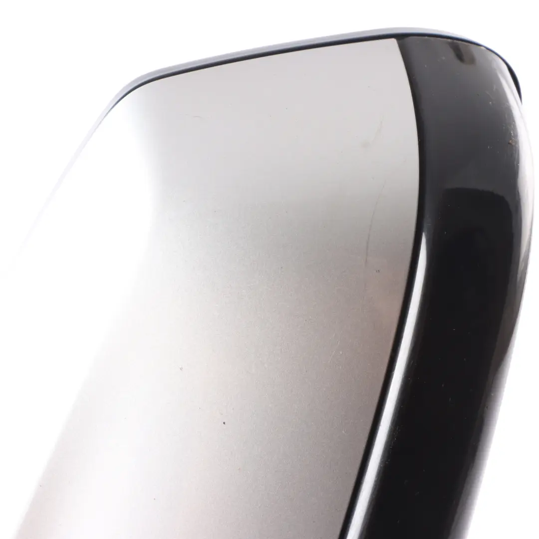BMW F07 GT Wing Mirror Door Auto Dip Left N/S High Gloss Titan Silver - 354