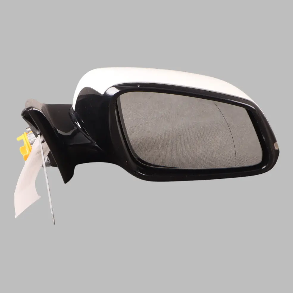 BMW F34 GT Wing Mirror Right O/S 5 Pins Heated Heated Alpinweiss White - 300