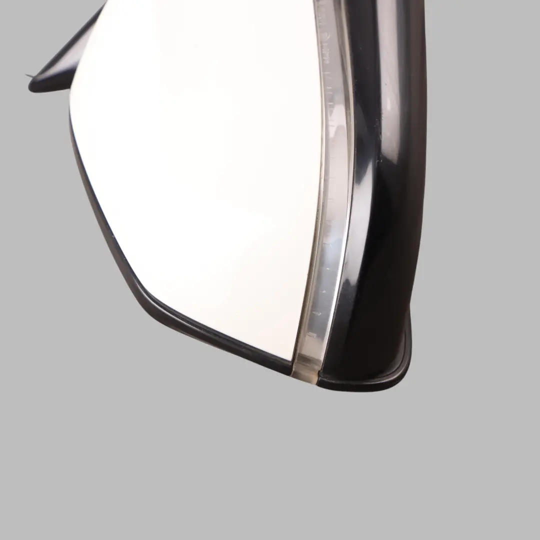 BMW F34 GT Wing Mirror Right O/S 5 Pins Heated Heated Alpinweiss White - 300