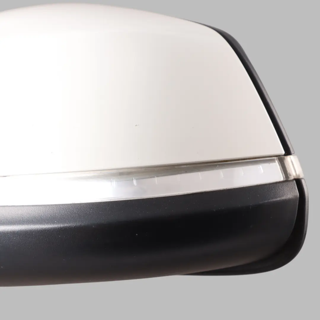 Wing Mirror BMW F30 F31 LCI Outside Heated Left N/S 5 Pins Alpine White - 300