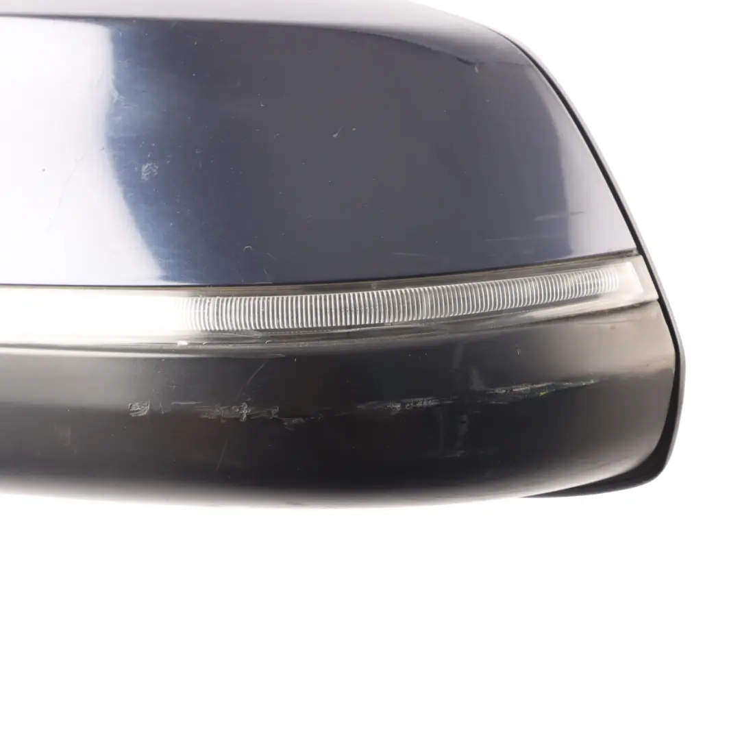 BMW F10 F11 Heated Left Wing Mirror N/S Imperial Blue Metallic - A89
