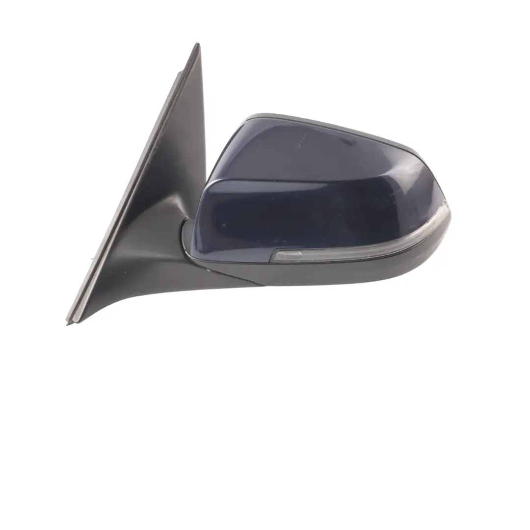 BMW F10 F11 Heated Left Wing Mirror N/S Imperial Blue Metallic - A89