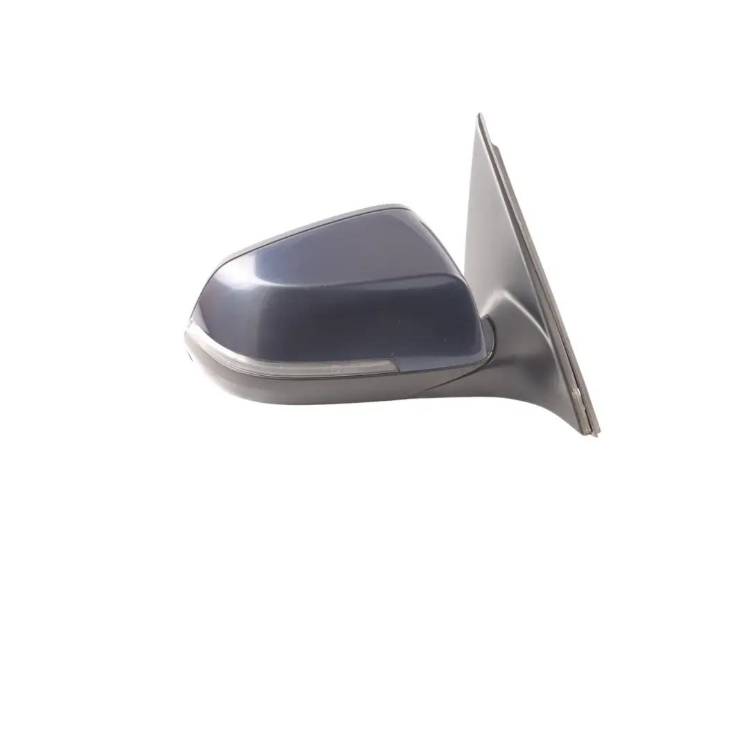 Wing Mirror BMW F10 F11 LCI Heated Right Door O/S Imperial Blue Metallic - A89