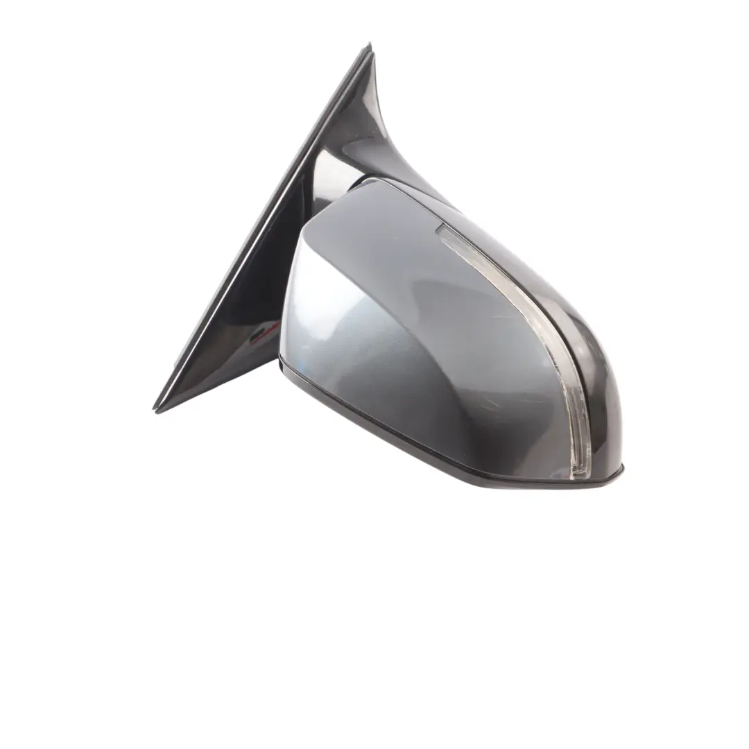Wing Mirror BMW F10 F11 LCI Outside Heated Door Right O/S Mineral Grey - B39