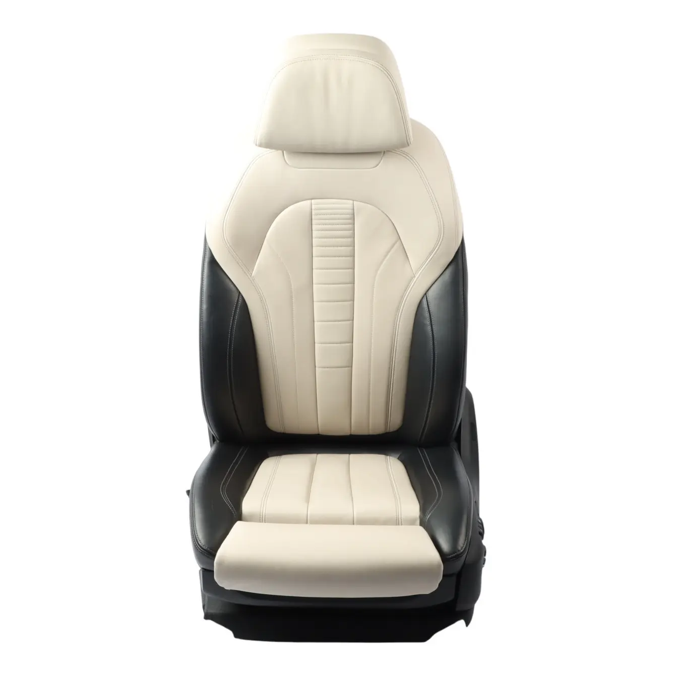 BMW X6 F16 M Sport Front Seat Heated Memory Left N/S Leather Dakota Black White