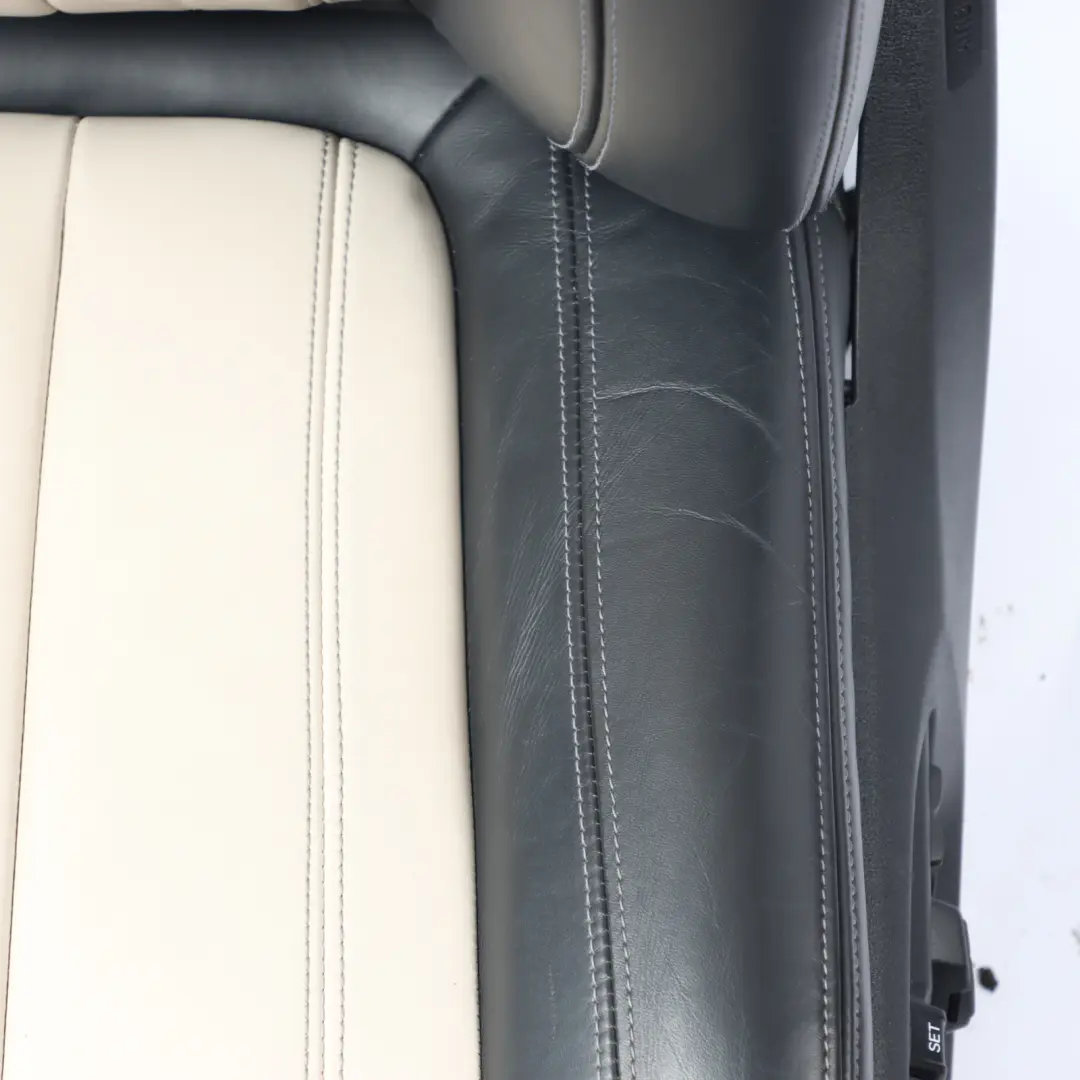 BMW X6 F16 M Sport Front Seat Heated Memory Left N/S Leather Dakota Black White