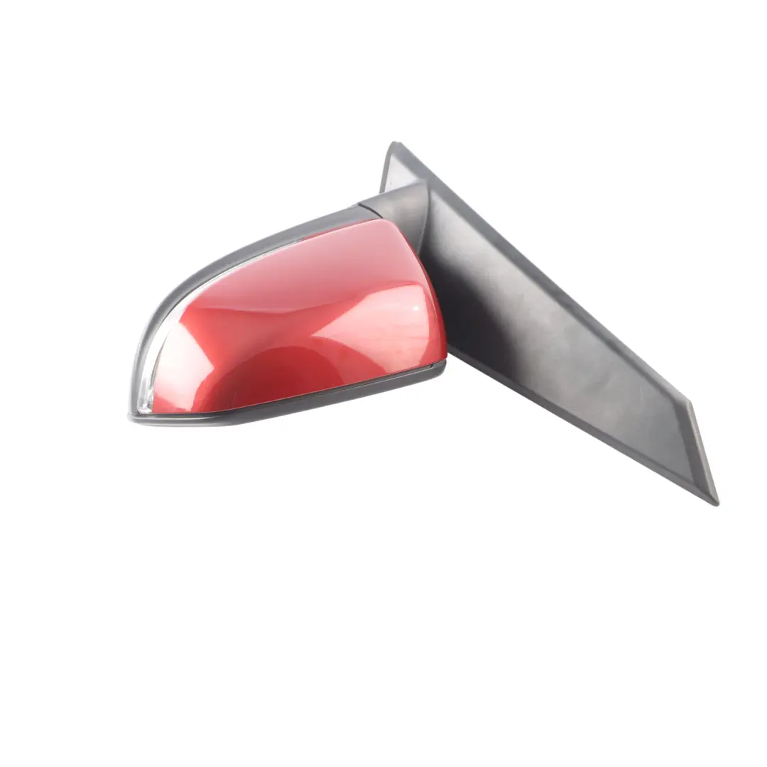 Wing Mirror Outside Door Left N/S Power Fold Flamenco Red Brilliant C06 BMW F45 - SKU RHD-7415795-FLR - Part number 7415795