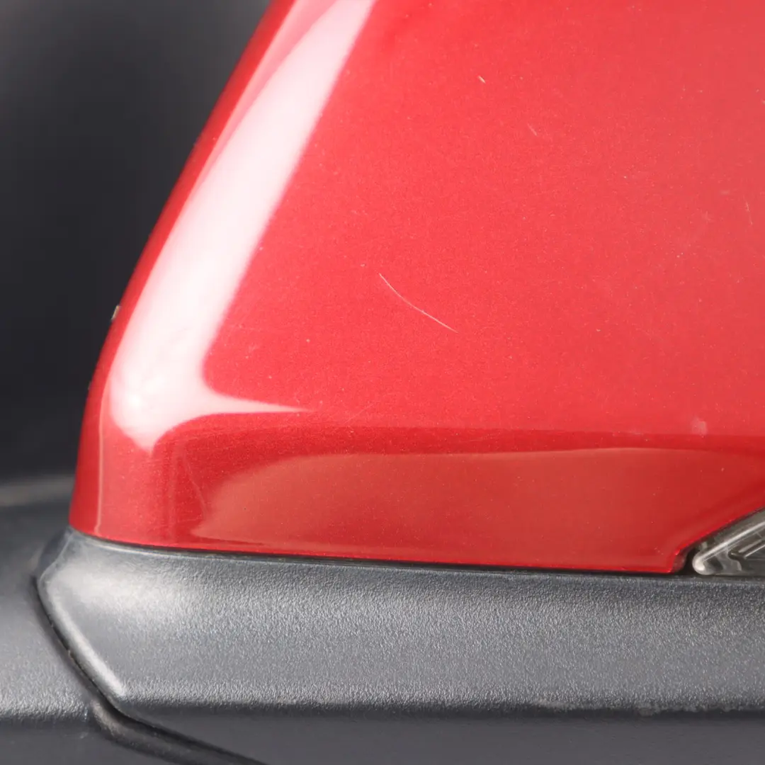 Wing Mirror Outside Door Left N/S Power Fold Flamenco Red Brilliant C06 BMW F45 - SKU RHD-7415795-FLR - Part number 7415795