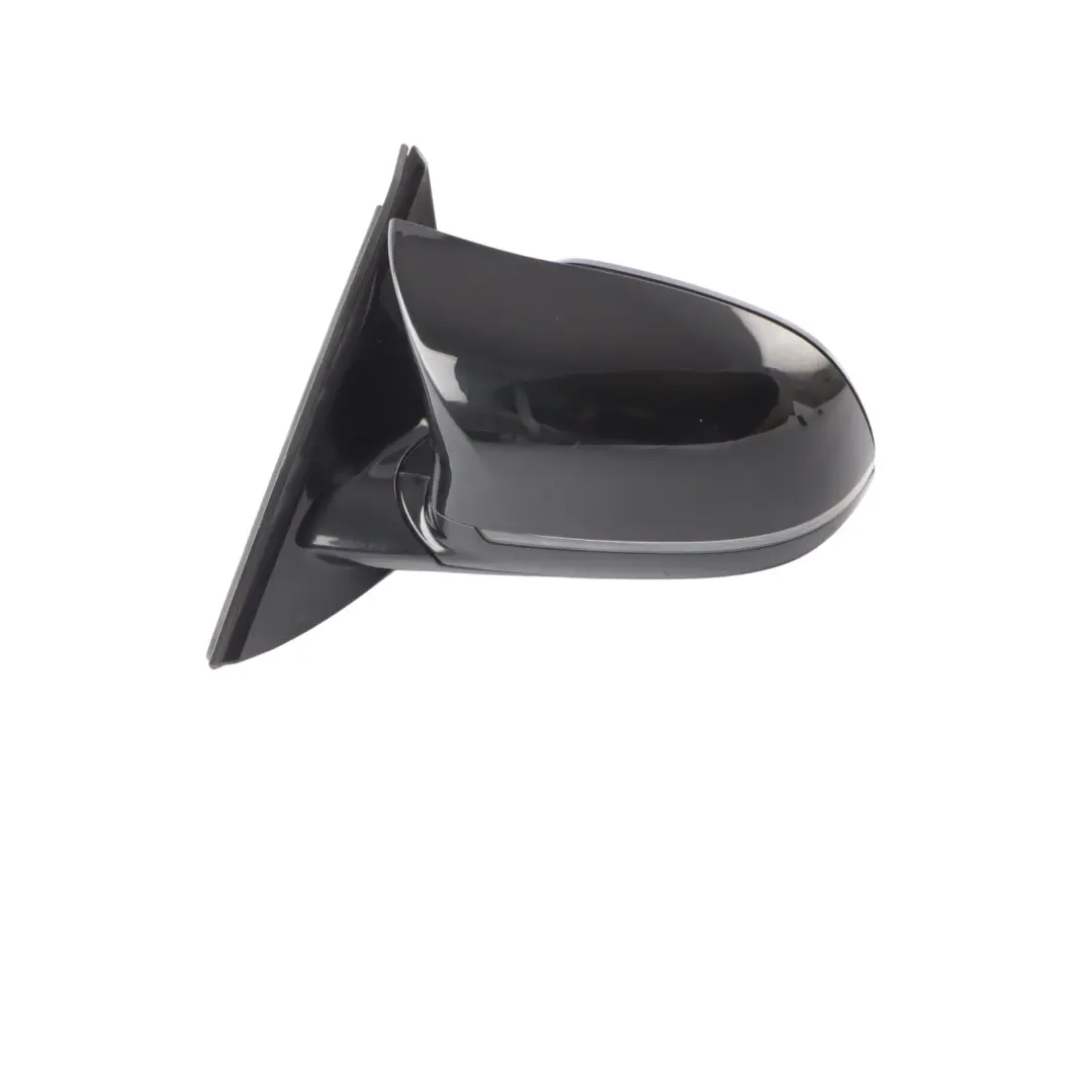 BMW X6 F16 Wing Mirror Auto Dip Heated Door Left N/S Black Shadow Line