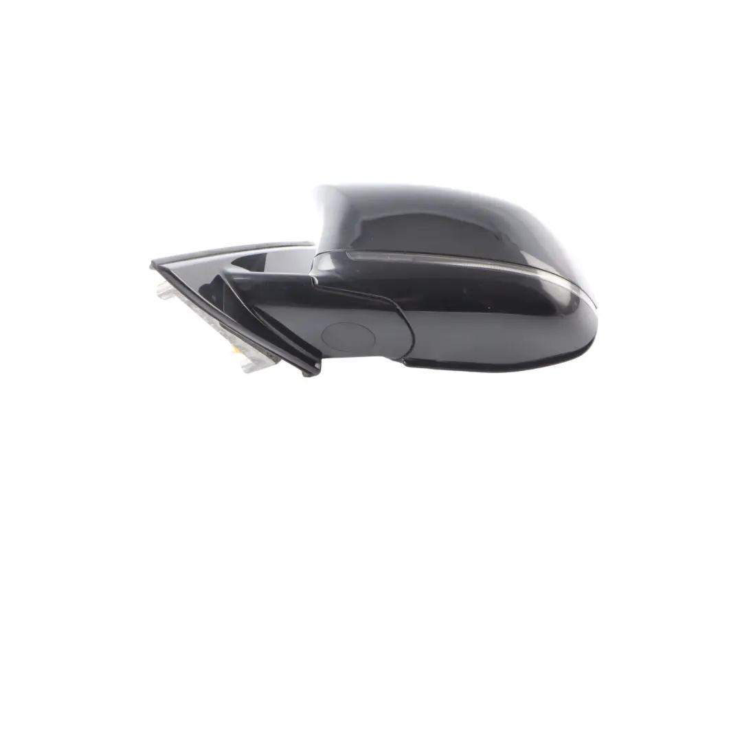 BMW X6 F16 Wing Mirror Auto Dip Heated Door Left N/S Black Shadow Line