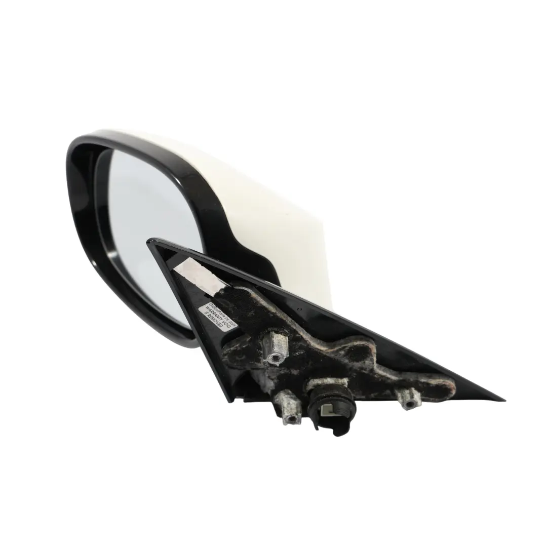 BMW E81 E82 E88 Left Heated Outside Wing Mirror N/S Alpinweiss 3 - 300