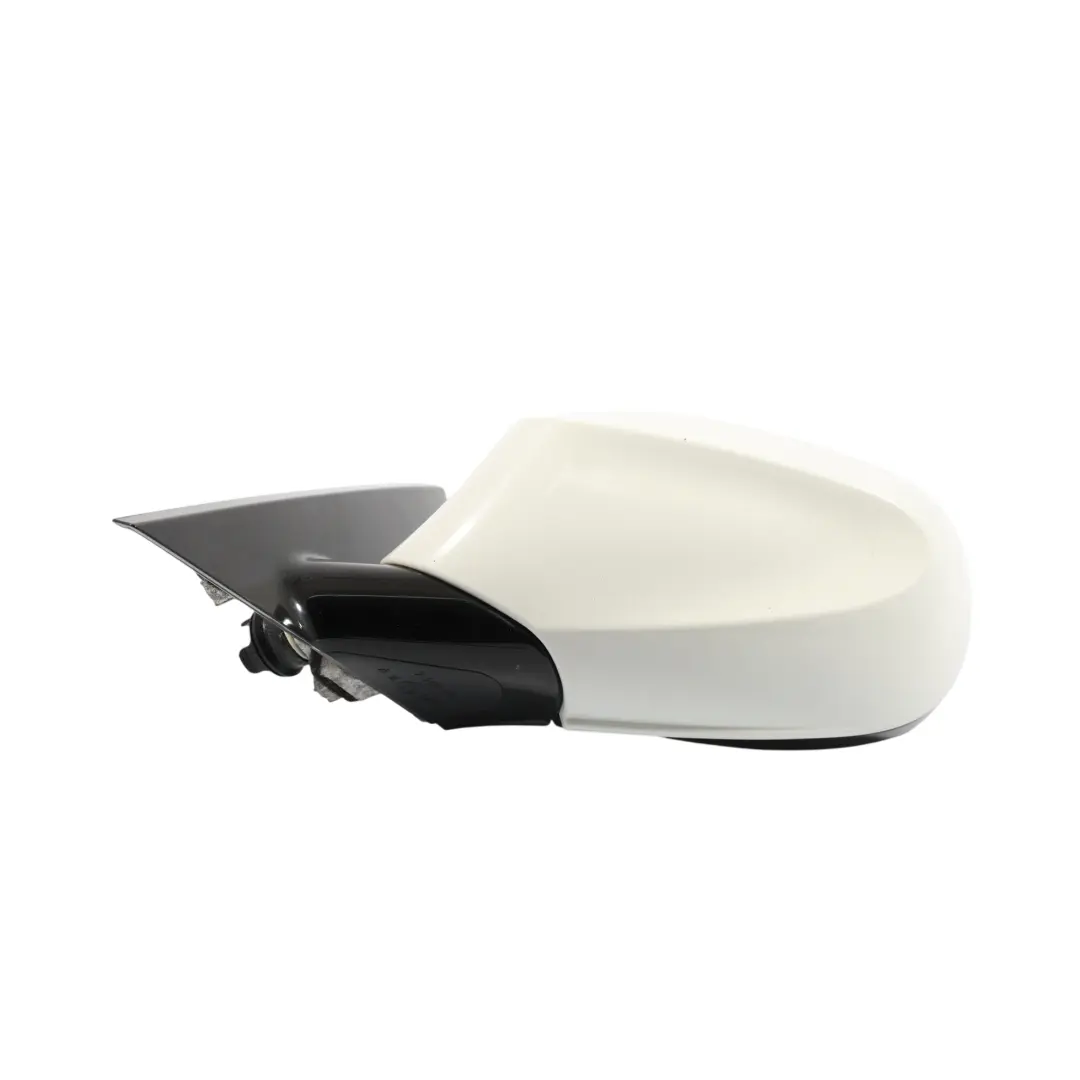 BMW E81 E82 E88 Left Heated Outside Wing Mirror N/S Alpinweiss 3 - 300