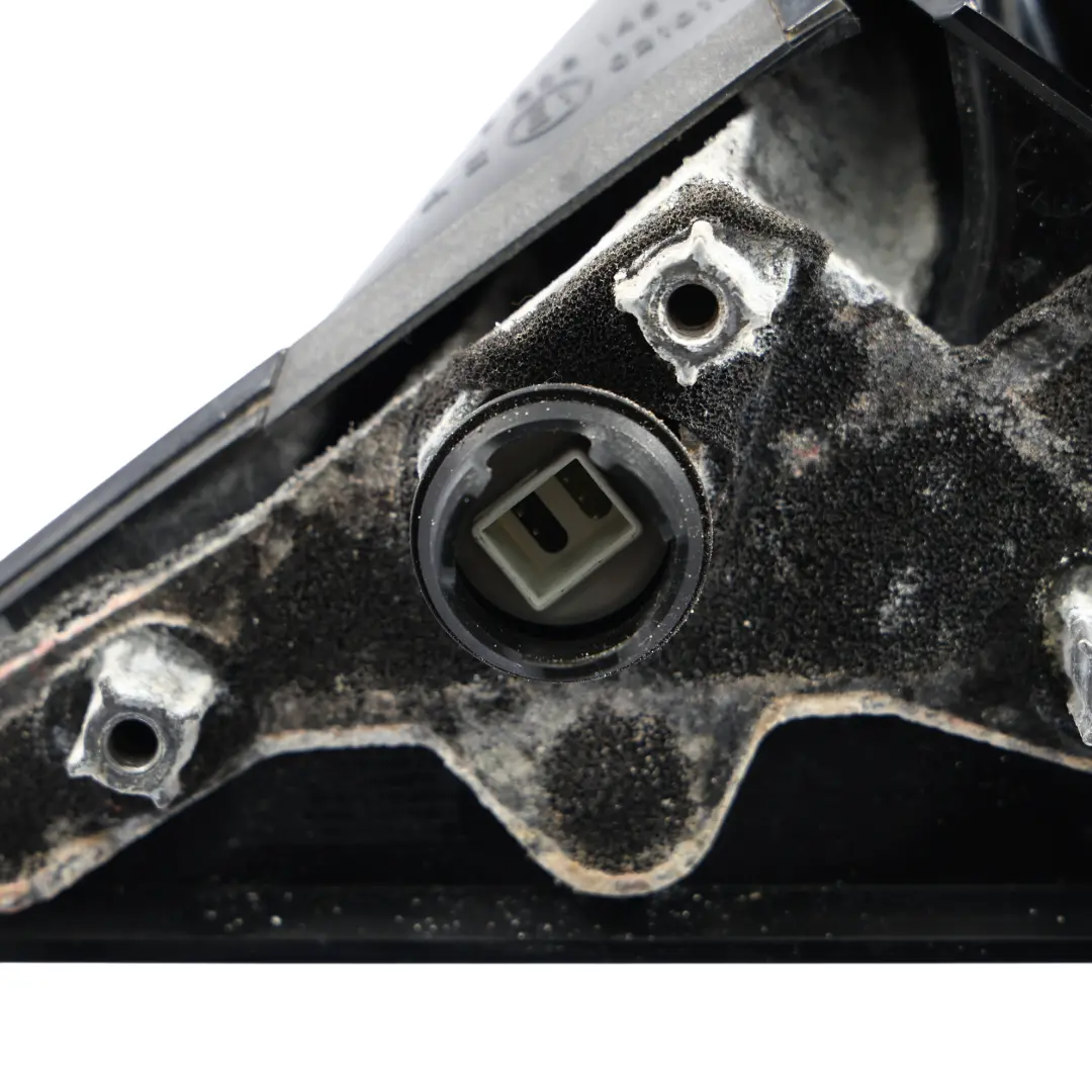 BMW E81 E82 E88 Left Heated Outside Wing Mirror N/S Alpinweiss 3 - 300
