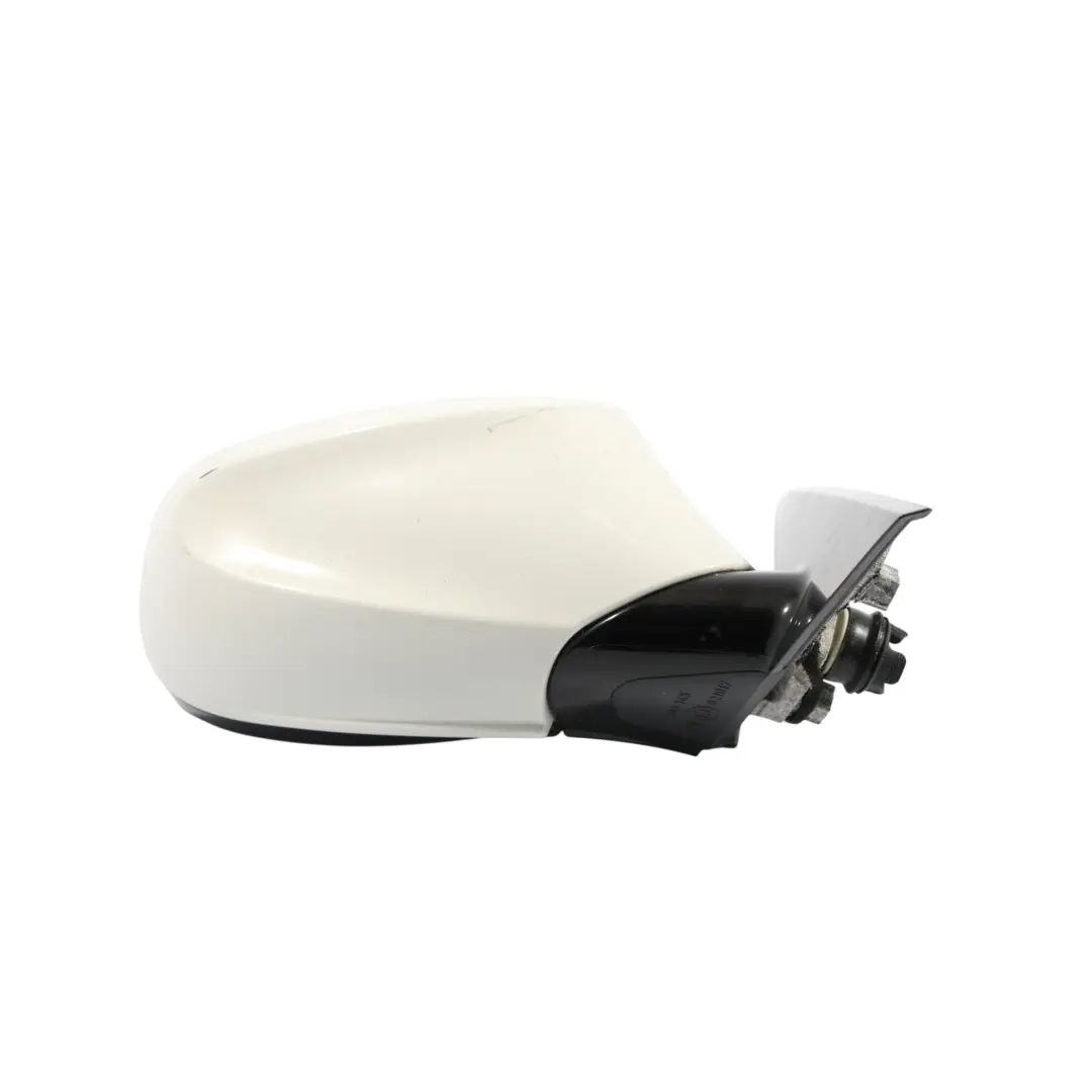 BMW E81 E82 E88 Right Heated Outside Wing Mirror O/S Alpinweiss 3 - 300