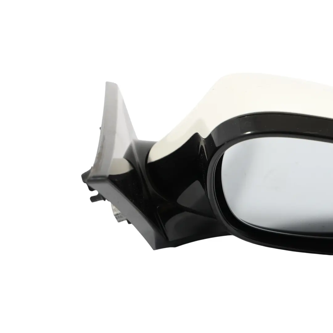 BMW E81 E82 E88 Right Heated Outside Wing Mirror O/S Alpinweiss 3 - 300