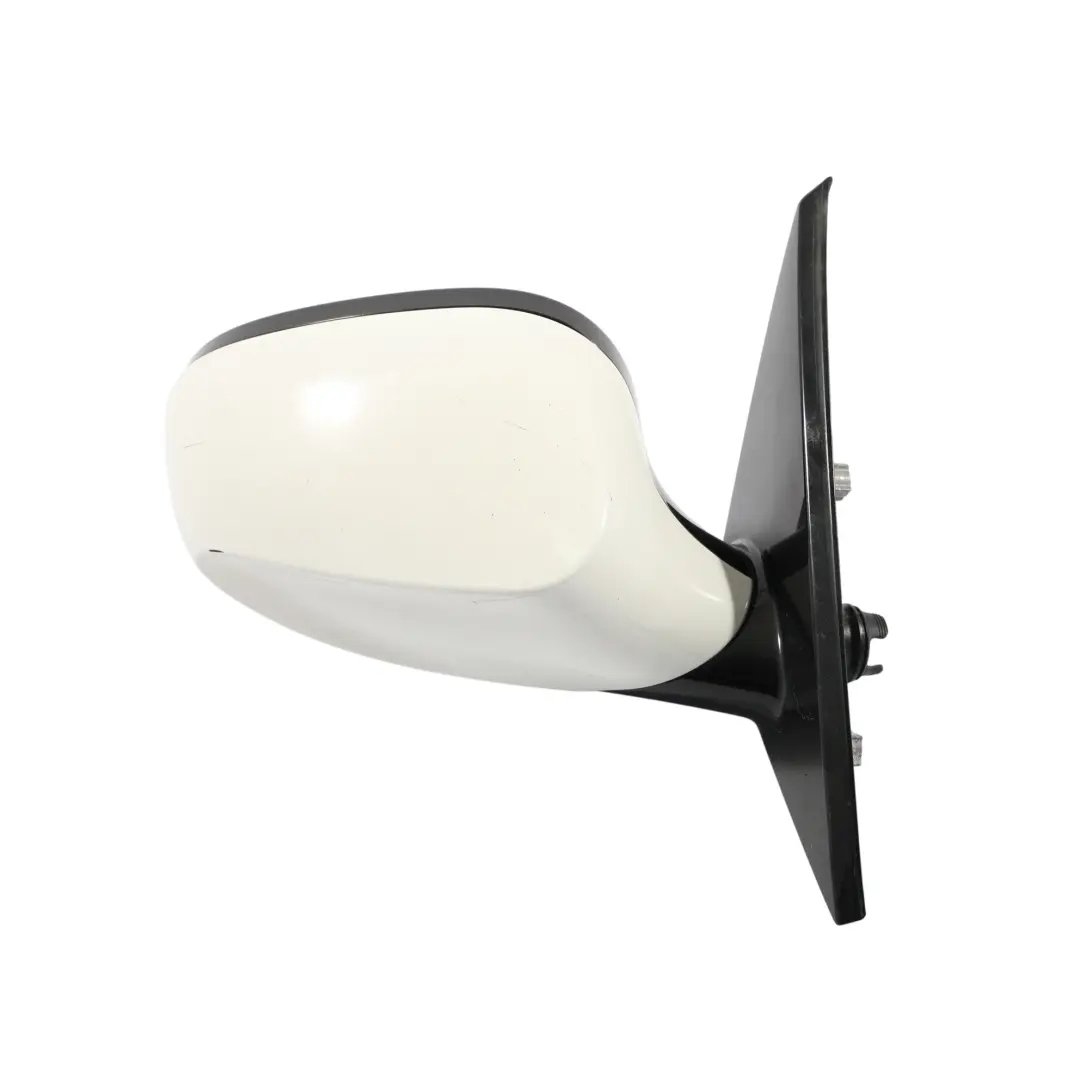 BMW E81 E82 E88 Right Heated Outside Wing Mirror O/S Alpinweiss 3 - 300