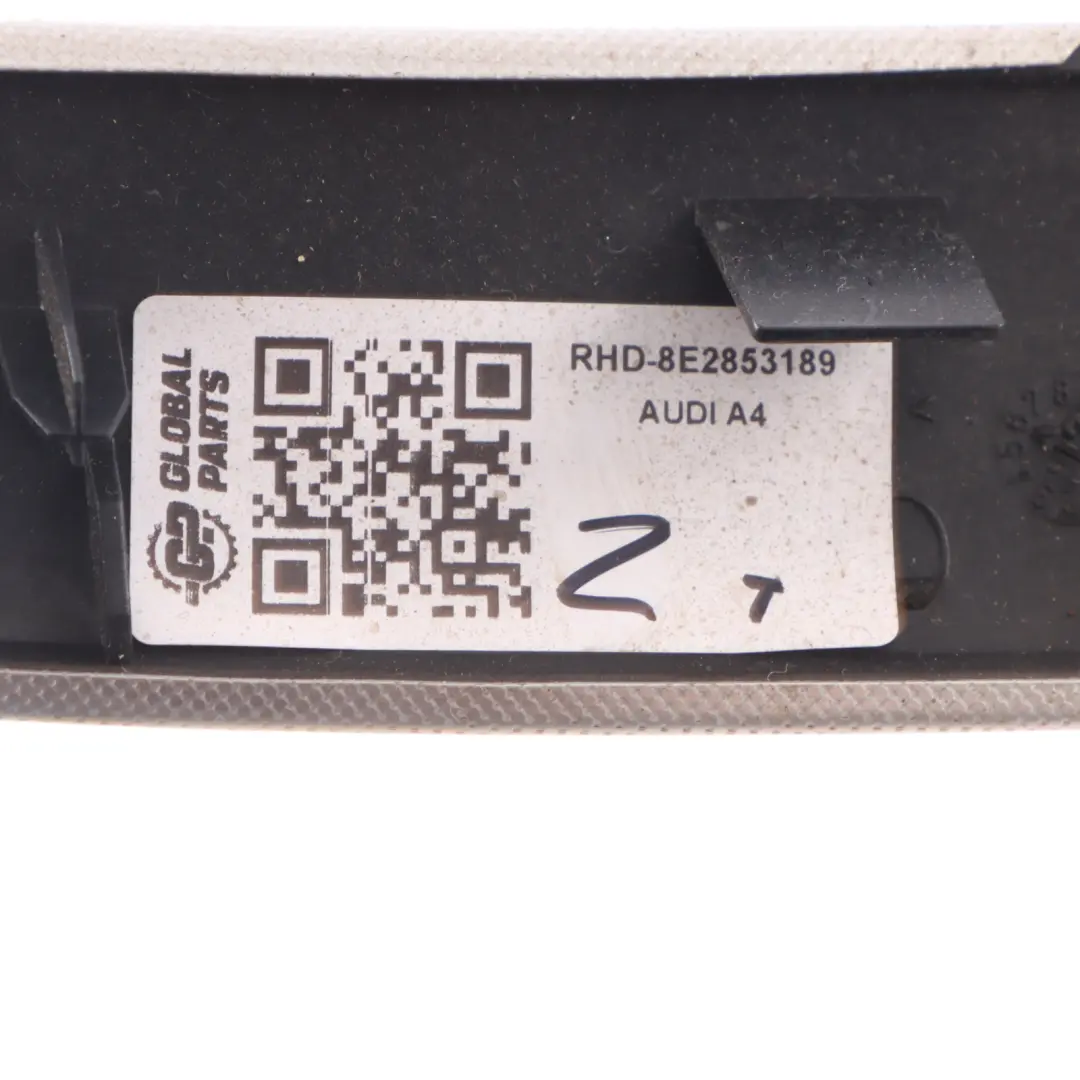 Audi A4 B7 Front Dasboard Center Cover Trim Panel Grey 8E2853189