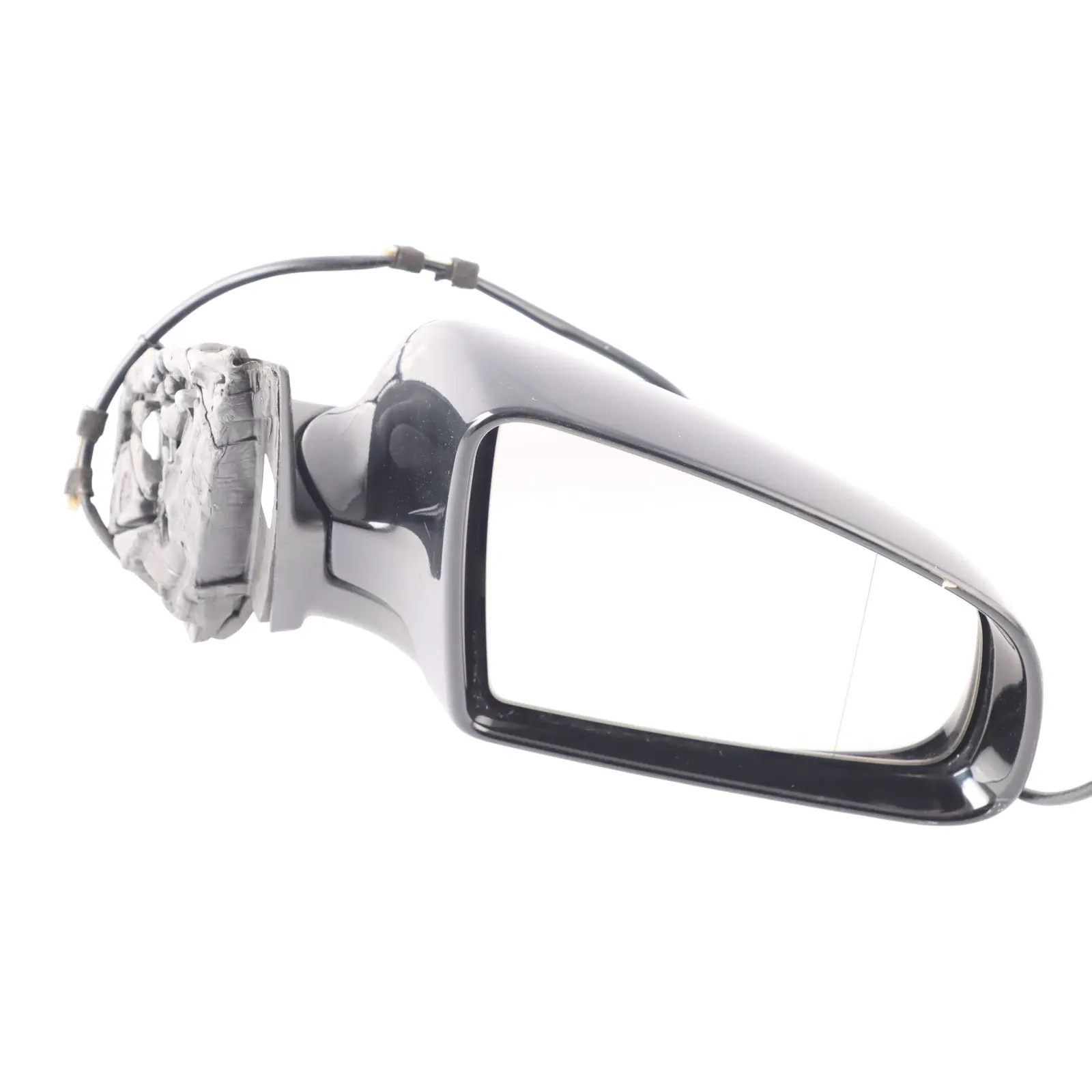 Audi A4 B7 Wing Mirror Right Door O/S Outside Brilliant Black - LY9B 8E2858532AA