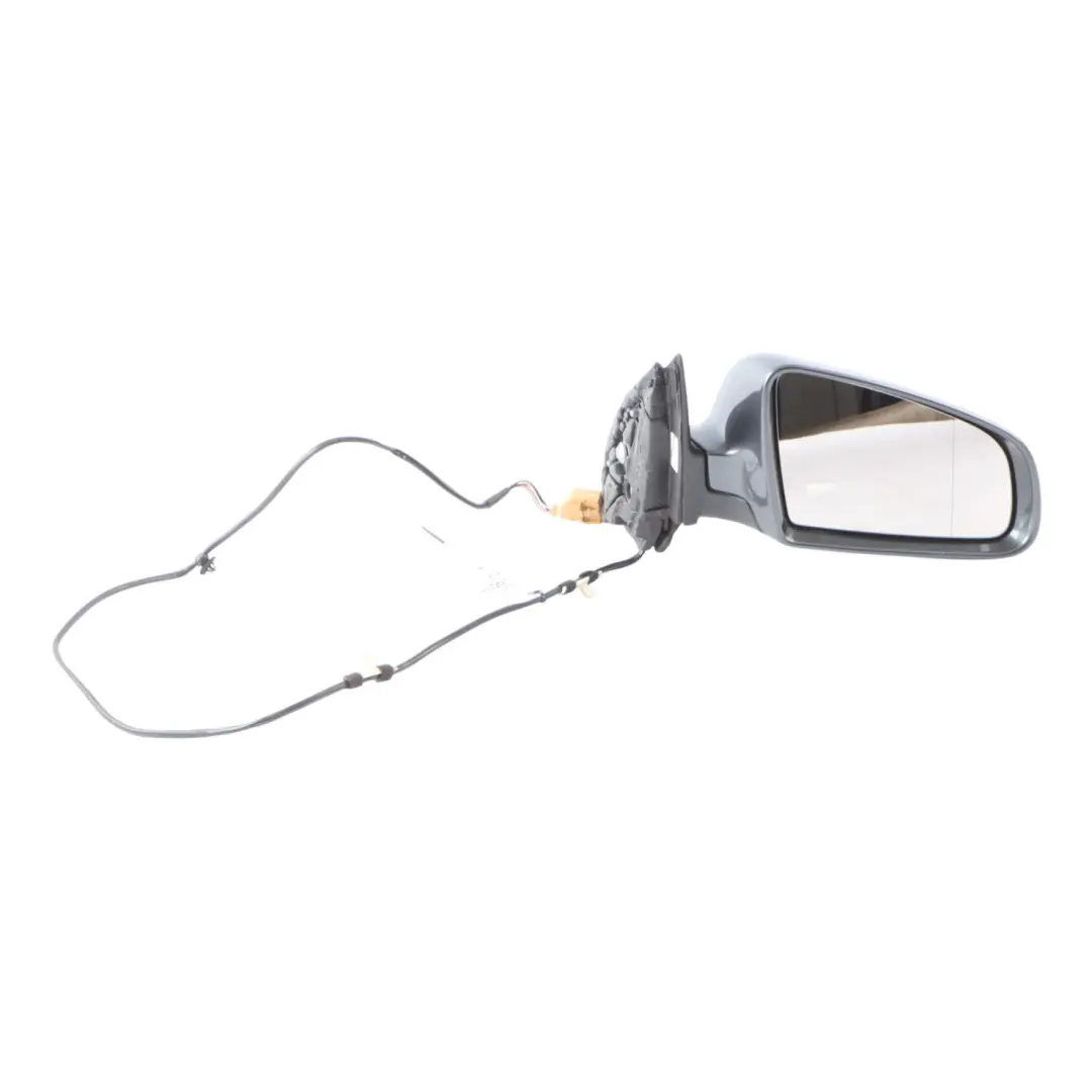 Audi A4 B7 Door Wing Mirror Right O/S Outside Dolphin Grey Metallic - X7Z