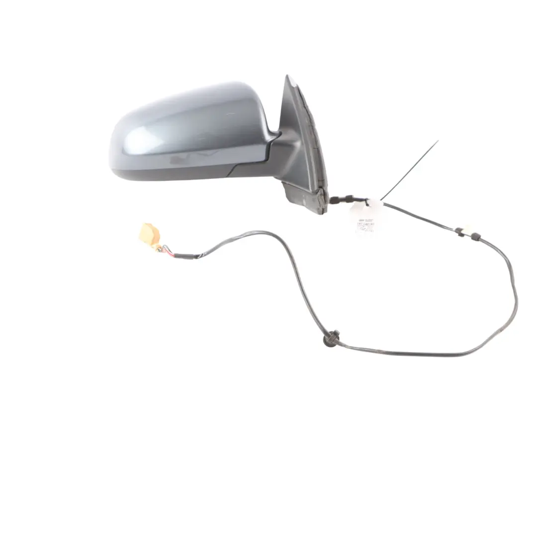 Audi A4 B7 Door Wing Mirror Right O/S Outside Dolphin Grey Metallic - X7Z