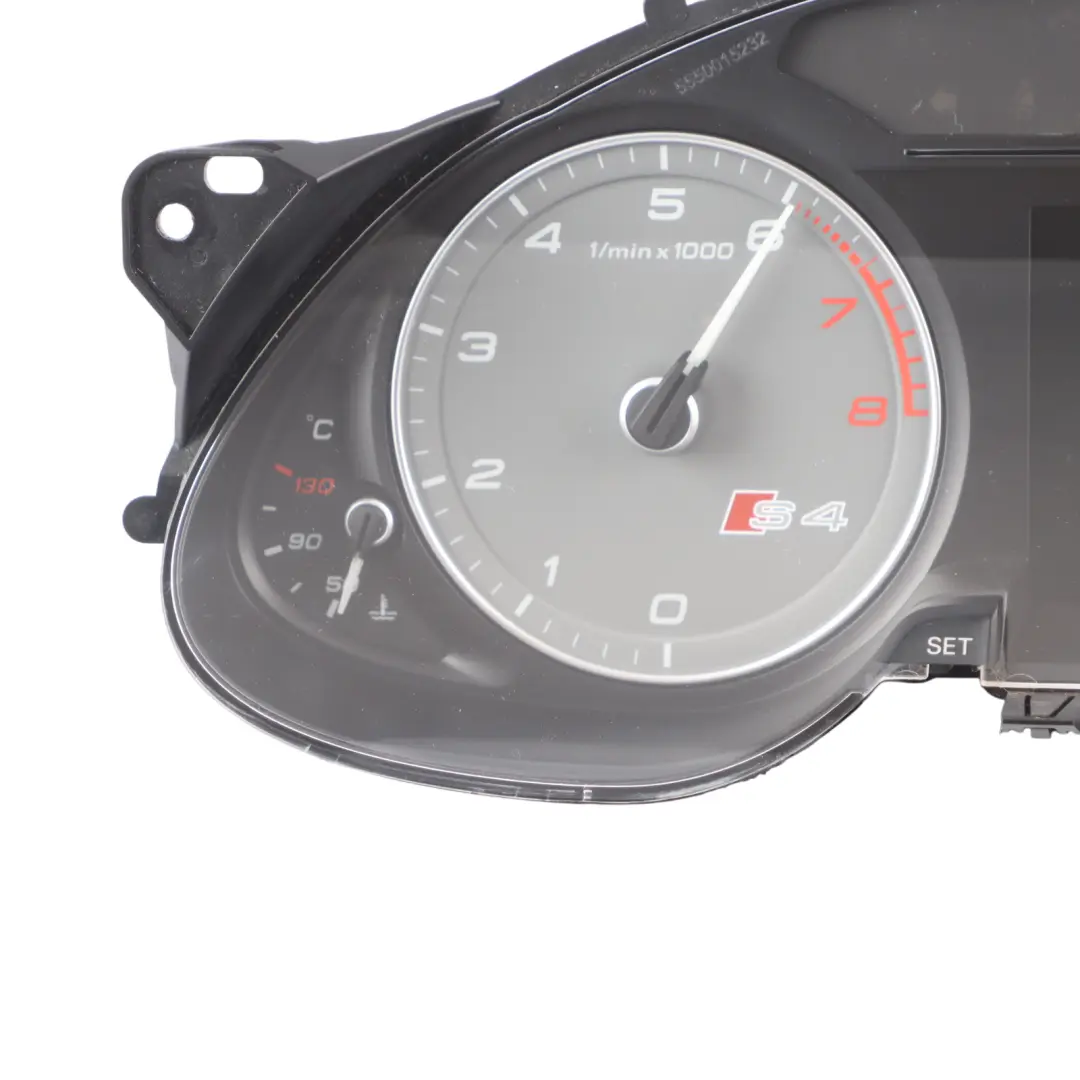  Audi S4 B8 3.0 TFSI Instrument Cluster Speedometer Clocks Automatic 8K0920982K