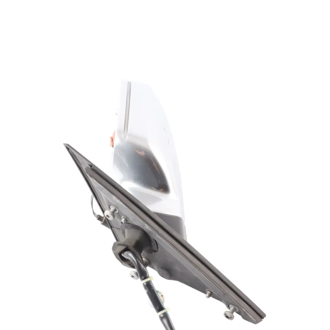 Front Mirror Wing Door Electric Left N/S Aluminium Audi A4 B8 - SKU RHD-8K2857409AH-ALU - Part number 8K2857409AH