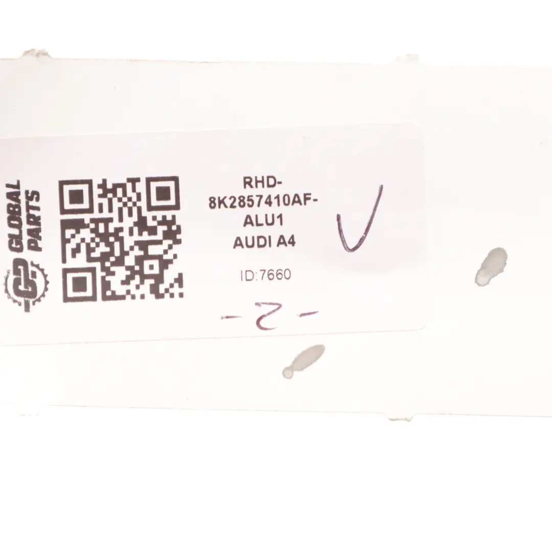 Audi A4 B8 Door Right O/S Mirror Wing Electric Aluminium Mat 8K2857410AF