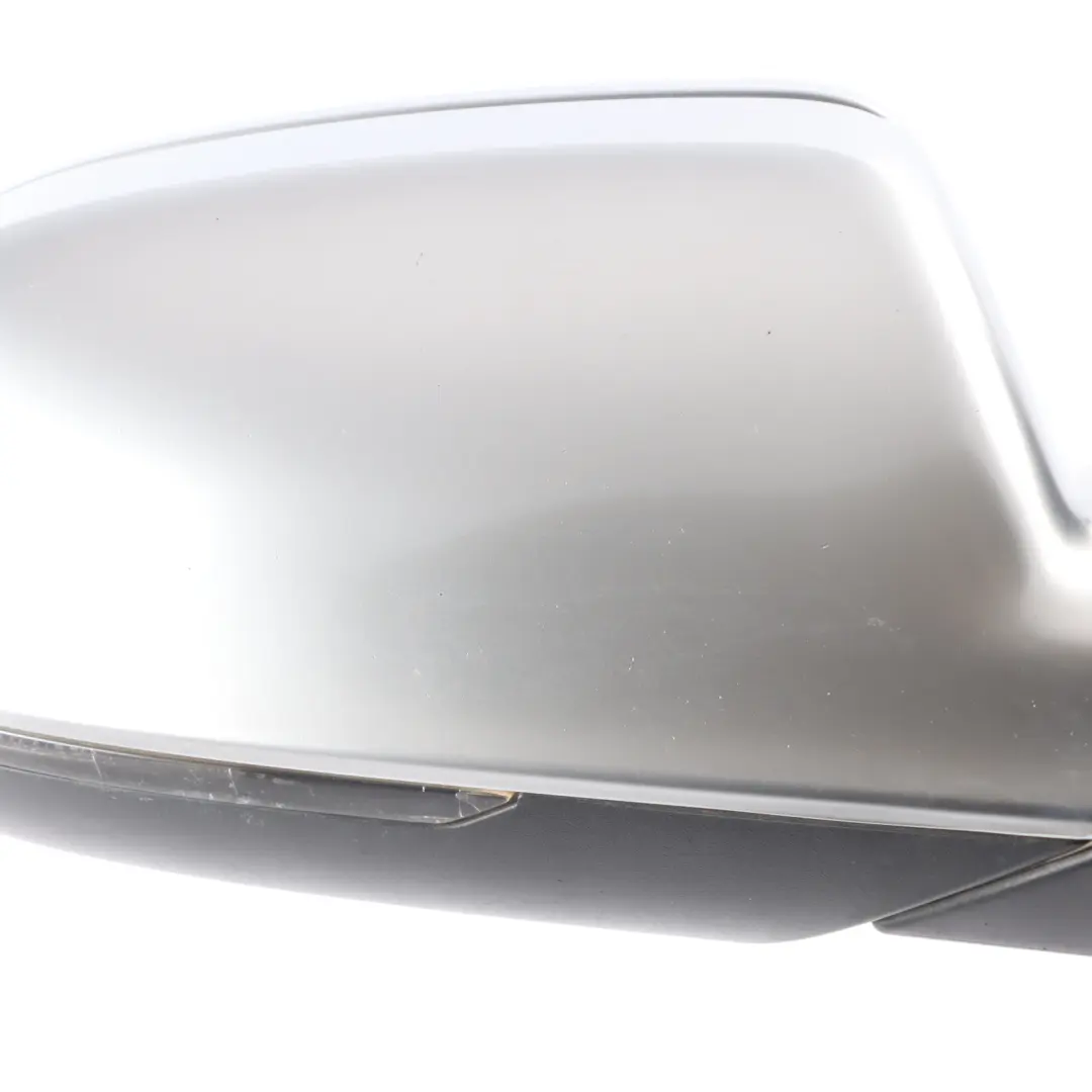 Audi A4 B8 Door Right O/S Mirror Wing Electric Aluminium Mat 8K2857410AF