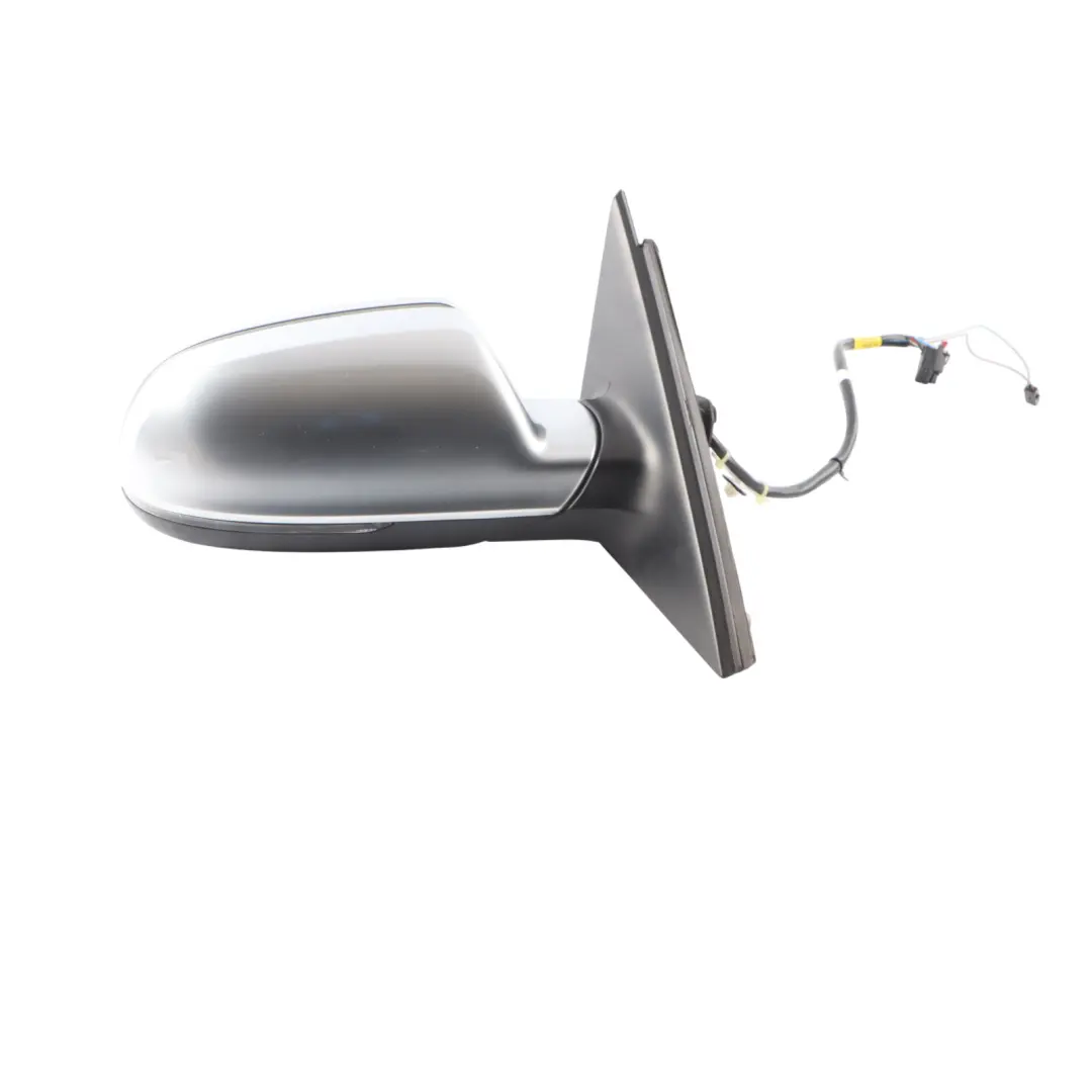 Audi A4 B8 Door Right O/S Mirror Wing Electric Aluminium Mat 8K2857410AF