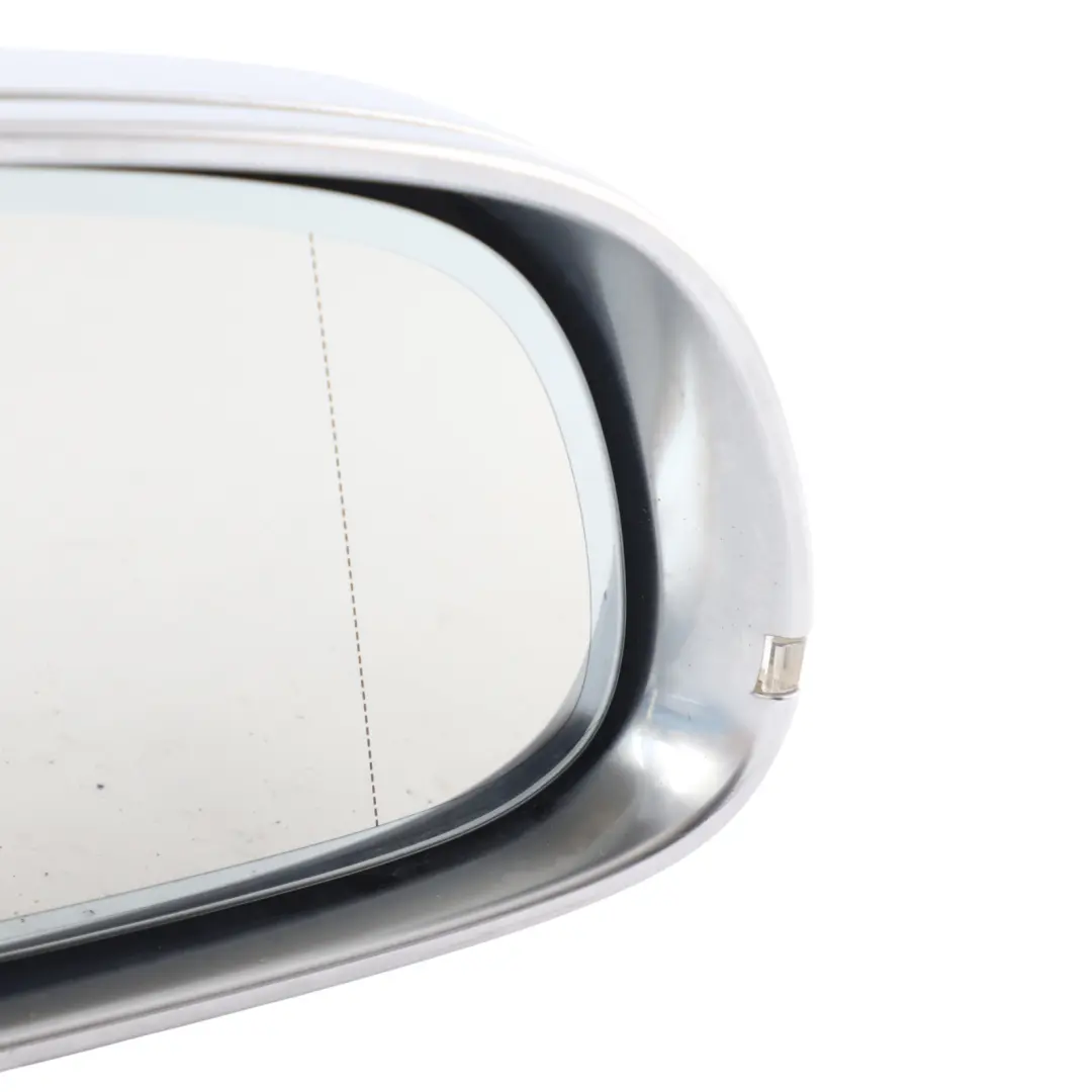 8K Door Wing Mirror Electric Adjustment Right O/S Aluminium Casing Audi A4 B8 - SKU RHD-8K2857410AH-ALU - Part number 8K2857410AH
