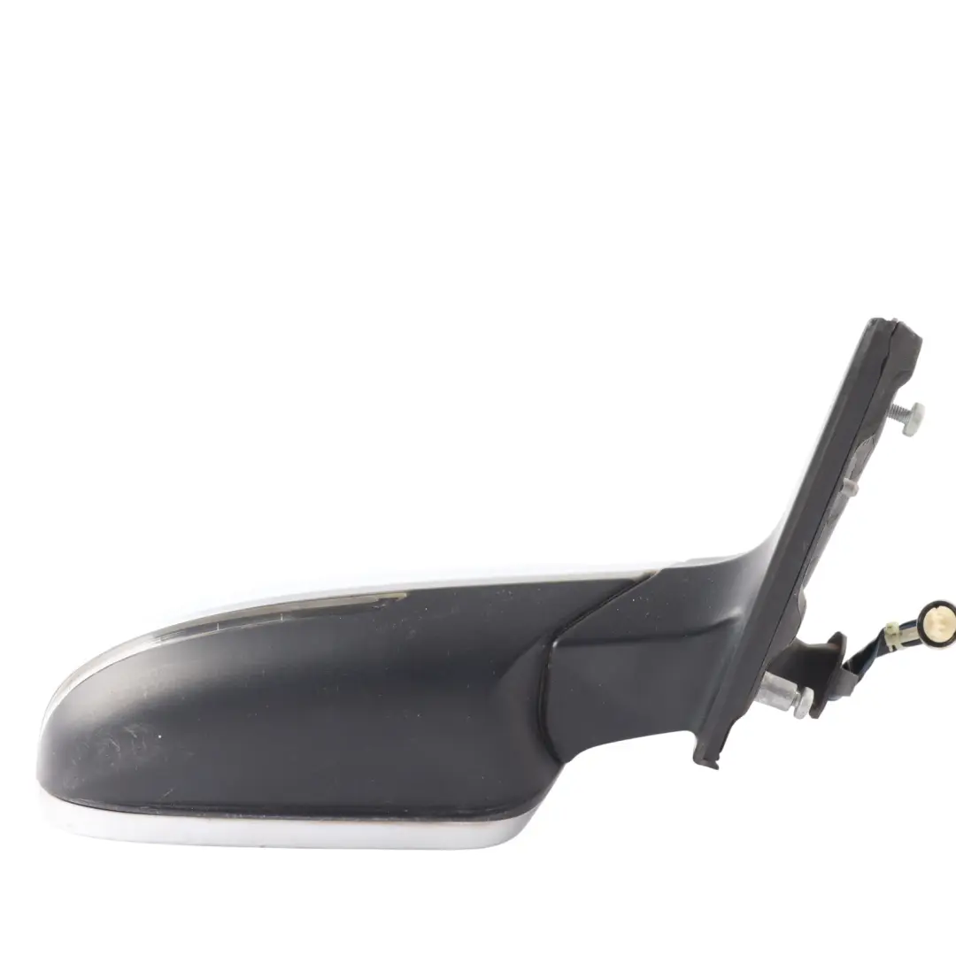 8K Door Wing Mirror Electric Adjustment Right O/S Aluminium Casing Audi A4 B8 - SKU RHD-8K2857410AH-ALU - Part number 8K2857410AH