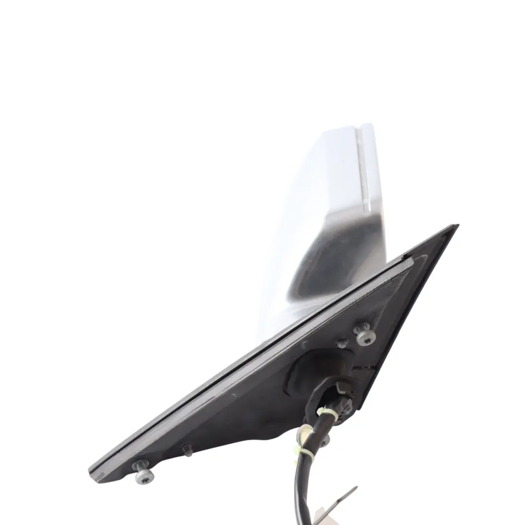 8K Door Wing Mirror Electric Adjustment Right O/S Aluminium Casing Audi A4 B8 - SKU RHD-8K2857410AH-ALU - Part number 8K2857410AH