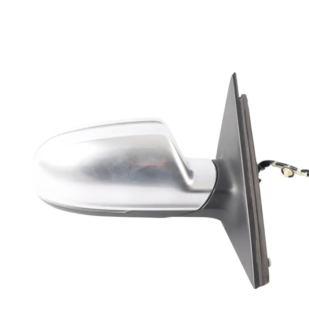 8K Door Wing Mirror Electric Adjustment Right O/S Aluminium Casing Audi A4 B8 - SKU RHD-8K2857410AH-ALU - Part number 8K2857410AH