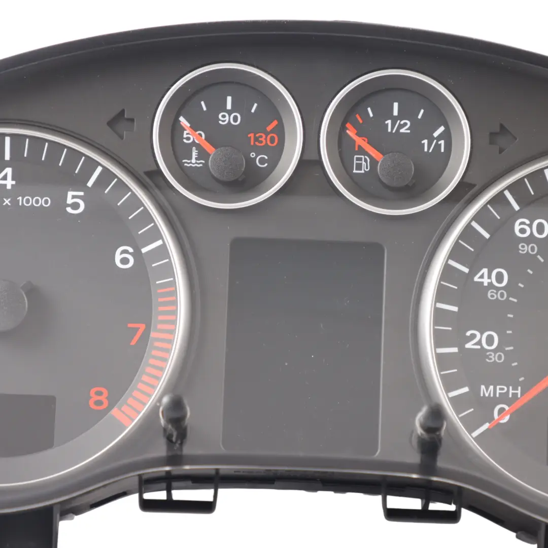 Instrument Cluster Speedometer Cluster Manual Audi A3 8P Petrol - SKU RHD-8P0920980TX - Part number 8P0920980TX
