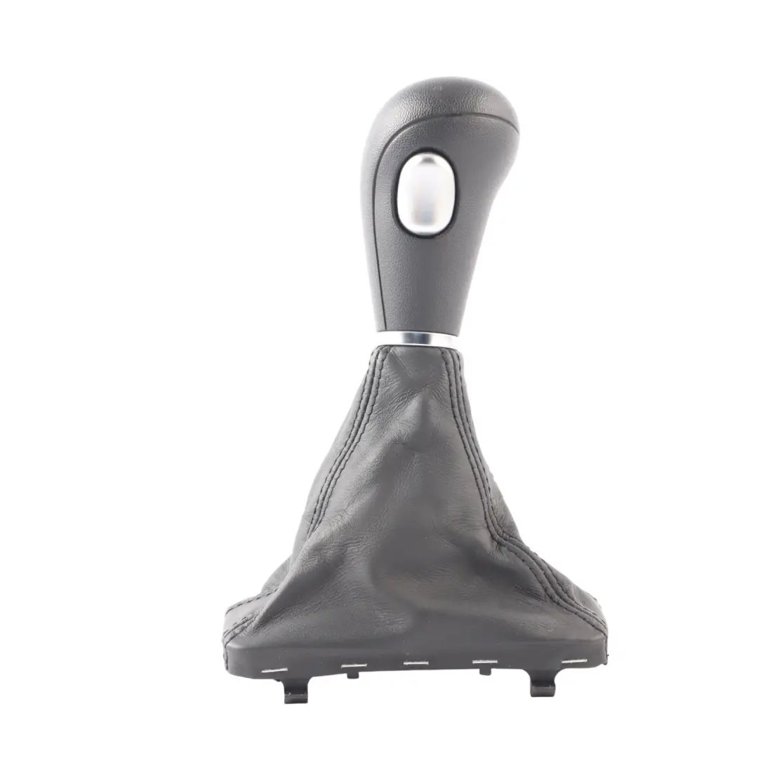 Selector Lever Cover Knob Automatic Leather Black Audi A3 8P Gear - SKU RHD-8P2713118A - Part number 8P2713118A