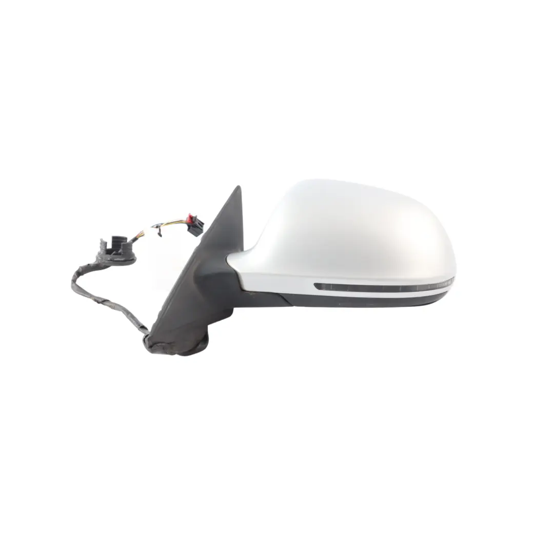 Audi A3 8P Door Wing Mirror Left N/S Outside Ice Silver Metallic X7W 8P2858531EB