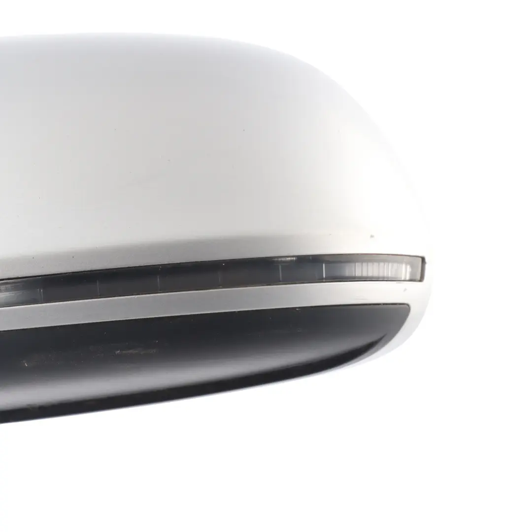 Audi A3 8P Door Wing Mirror Left N/S Outside Ice Silver Metallic X7W 8P2858531EB
