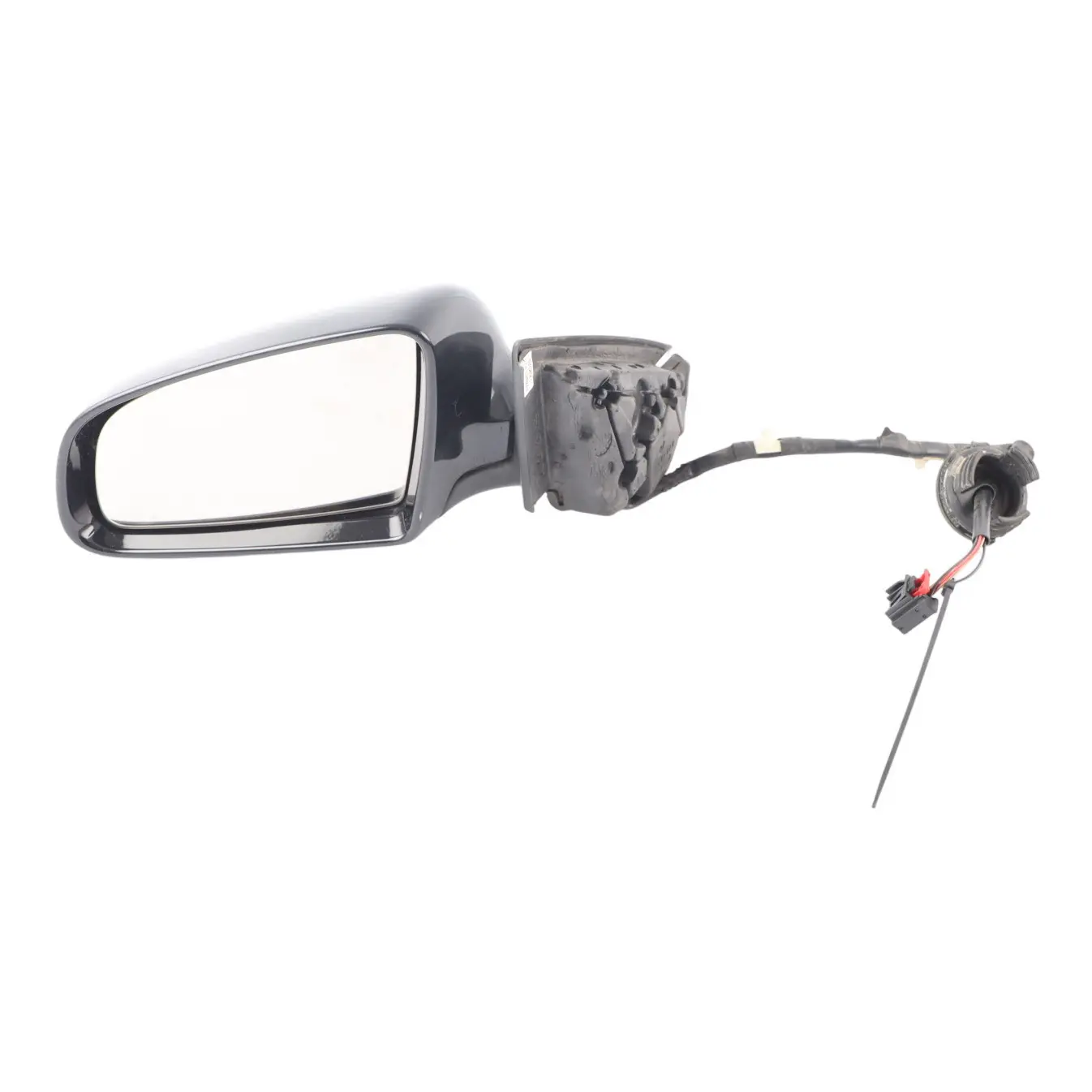 Audi A3 8P Wing Mirror Electric Outside Door Left N/S Phantom Black - Z9Y