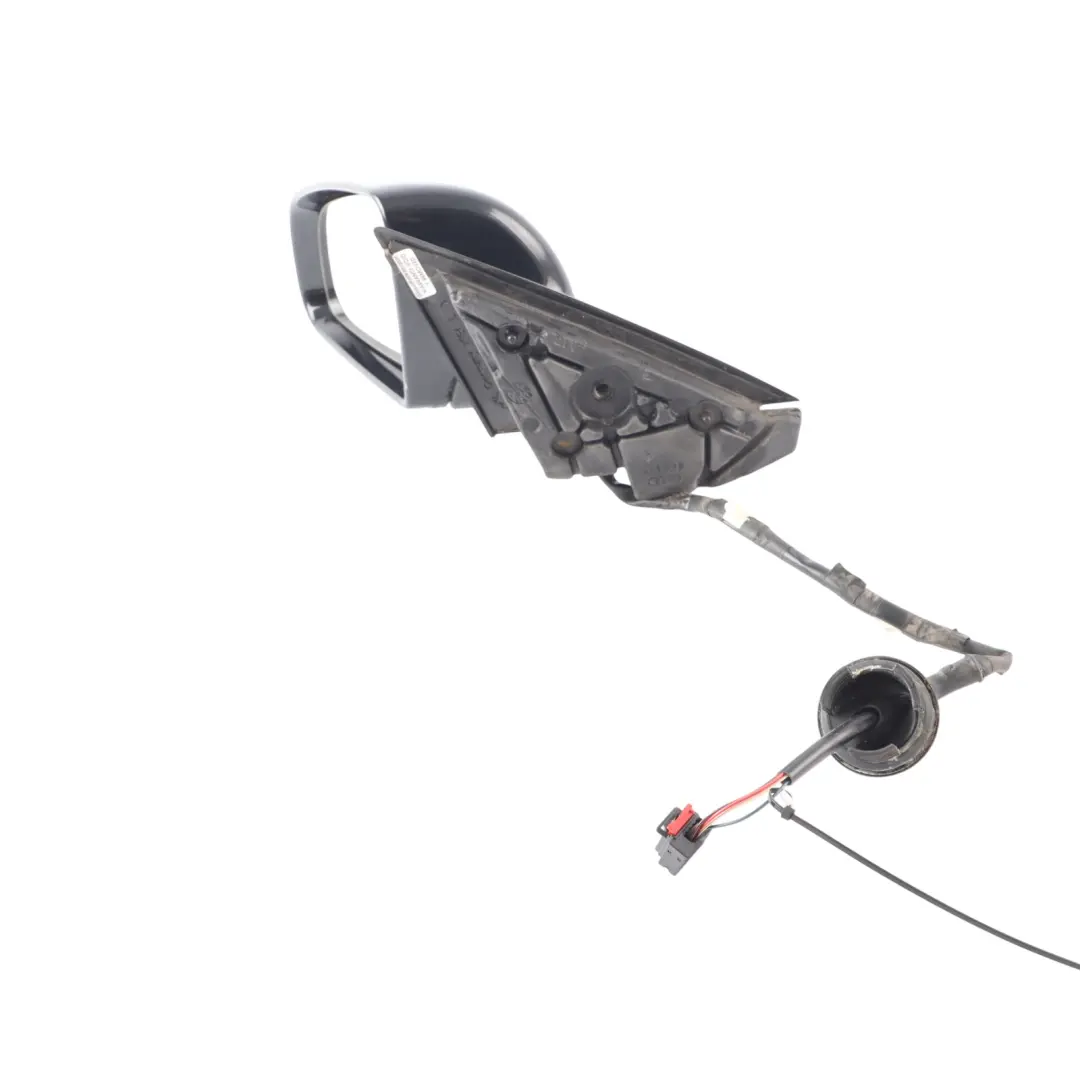 Audi A3 8P Wing Mirror Electric Outside Door Left N/S Phantom Black - Z9Y